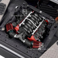 INJORA V8 LS7 Koelventilator Kit voor 1/10 RC Crawler - Rood