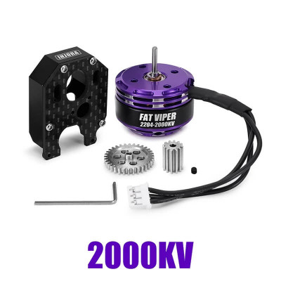 INJORA Vat Fiper 2204 Brushless Outrunner voor Axial SCX24 - 2000kV