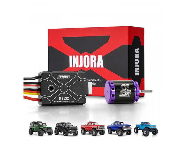 INJORA Micro Brushless Set voor Traxxas TRX-4m