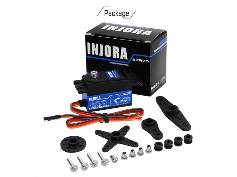 INJORA Low Profile Digitale Servo 1/10 - 22kg/cm - INJS022