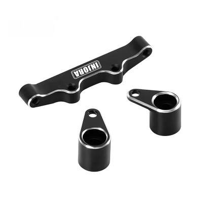 INJORA Alu Steering Rack for LOSI Micro-B 1/24 - Black - LOS-23BK