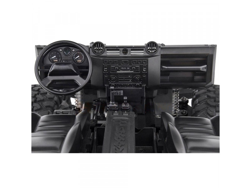 INJORA Volledig Interieur Traxxas TRX-4 Defender - Zwart