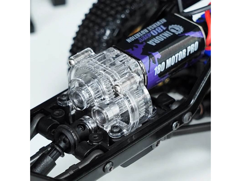 INJORA Transparante Transmissie Behuizing Traxxas TRX-4m Overdrive