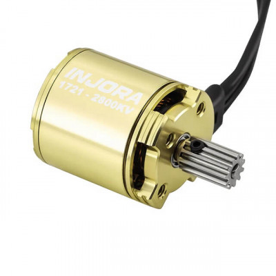 INJORA Gold Viper 1721 Brushless Motor 2800kV for TRX-4m 1/18 - INM19-4M-GD