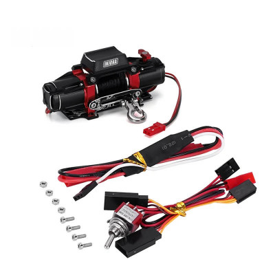 INJORA Dual Motor Alu Lier met Controller voor 1/10 Crawler