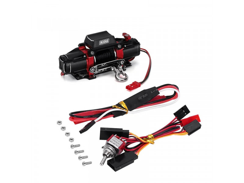 INJORA Dual Motor Alu Lier met Controller voor 1/10 Crawler