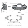 INJORA Dual Motor Alu Lier met Controller voor 1/10 Crawler