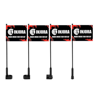 INJORA Antenna Set for 1/18 - 1/24 Crawlers - INA-105