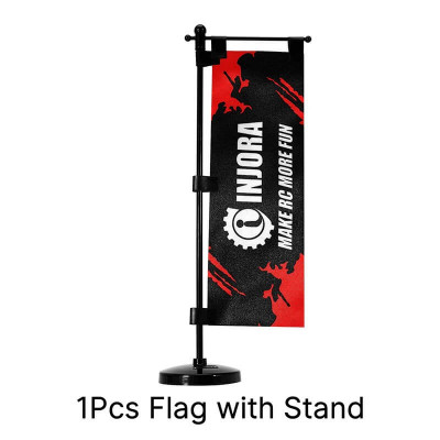 INJORA Display flag with Stand 180mm - INA-124A
