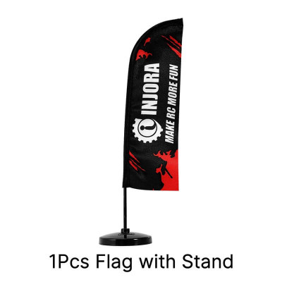 INJORA Display Flag with Stand 170mm - INA-124B