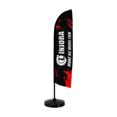 INJORA Display Flag with Stand 170mm - INA-124B