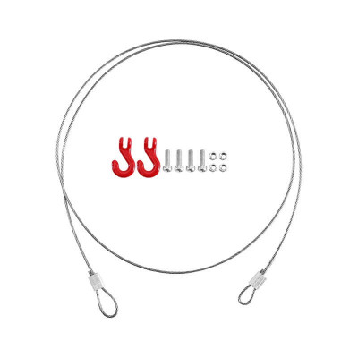 INJORA Tow Rope with Hook for 1/18 - 1/24 Crawlers - INA-126