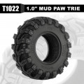 INJORA Mud Paw 1.0" M/T Banden 4st 52*19mm - YQT-1022