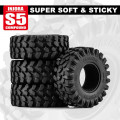 INJORA Obsidian 1.3" Rock Crawler Banden 4st 64x24mm - YQT-1323