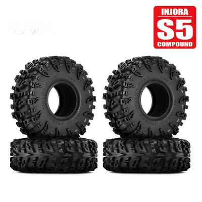 INJORA S5 Swamp Claw 1.9" Crawler Tires 120x42mm 4pcs - YQT-1919-S5