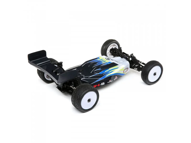 Losi Mini-B 2WD Buggy 100% RTR 1/16 - Zwart/Wit - Wetronic