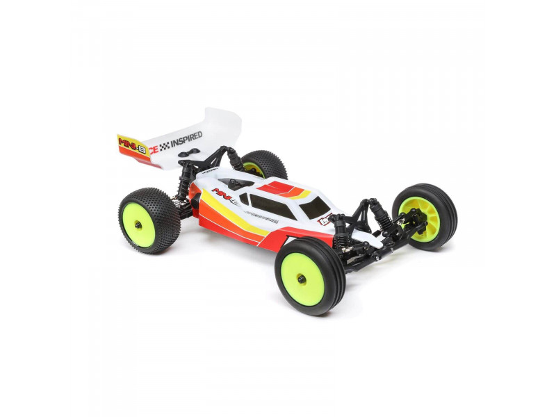 Losi Mini-B Brushless 2WD Buggy 100% RTR 1/16 - Rood