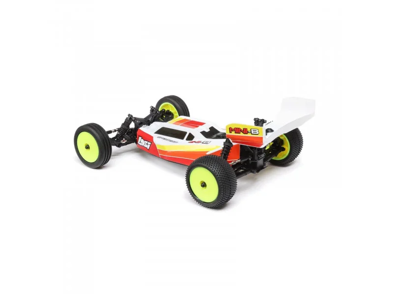 Losi Mini-B Brushless 2WD Buggy 100% RTR 1/16 - Rood