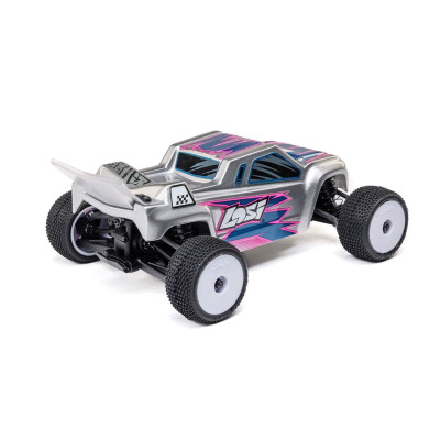 Losi Micro-T 2S 1/28 2WD Stadium Truck 100% RTR - Silver