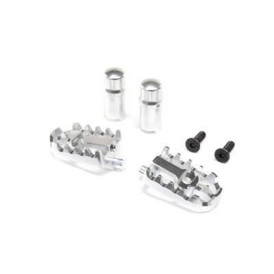 LOSI Aluminium Steps Zilver voor Promoto-MX - LOS361001