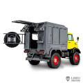 Lesu Unimog UM406 met Opbouw 1/10 RTR - Geel