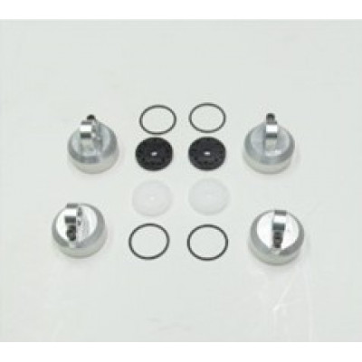 M2C  Arrma 6S 16mm Shock Caps, O-ring & Pistons - 3075