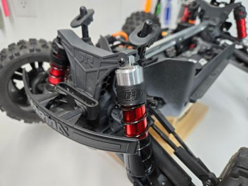 M2C Alu Schokbreker Kappen voor ARRMA 4S modellen 4st - 3710