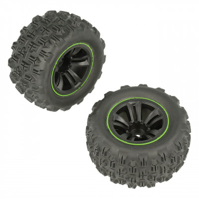 Maniac Fury Truggy Banden Set Groen 2st - MA20021