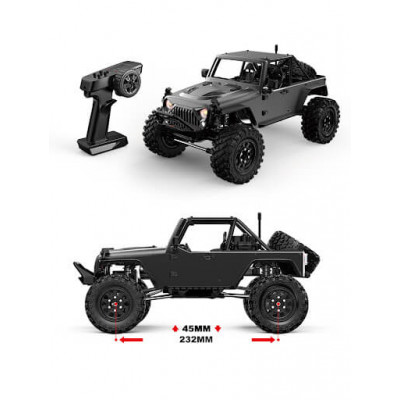MJX H12Y Brushless Crawler 1/12 Grey - RTR