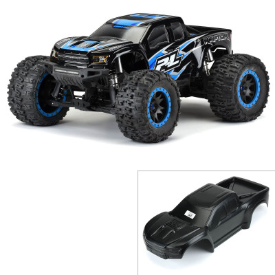 Ford F-150 Raptor 2017 Tough Color Black Body for X-Maxx