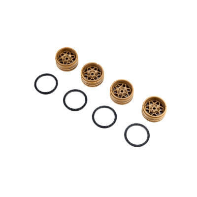 Pro-Line 1/30 KMC Torx Wheels Bronze 4pcs - PRO288503