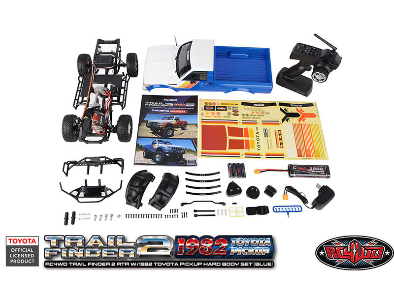 RC4WD Trail Finder 2 Toyota Pickup 1982 1/10 RTR - Blauw