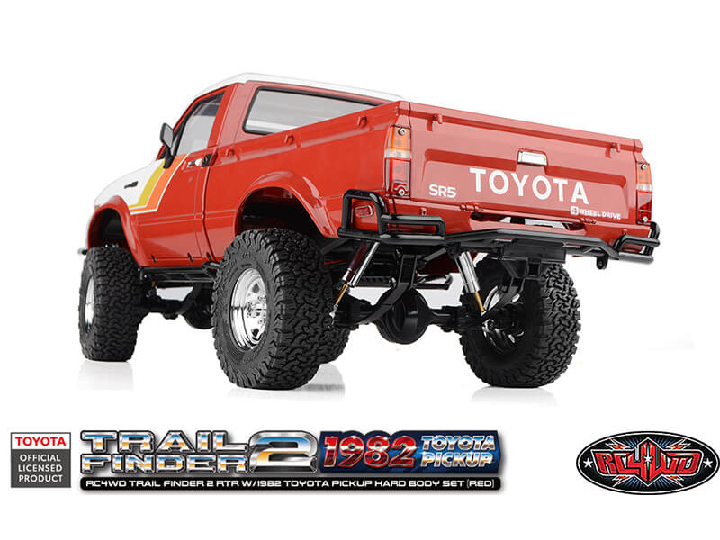 RC4WD Trail Finder 2 Toyota Pickup 1982 1/10 RTR - Rood