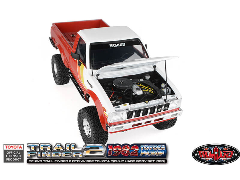 RC4WD Trail Finder 2 Toyota Pickup 1982 1/10 RTR - Rood