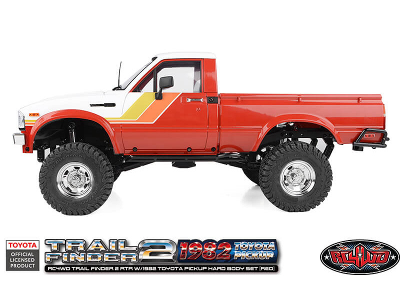 RC4WD Trail Finder 2 Toyota Pickup 1982 1/10 RTR - Rood