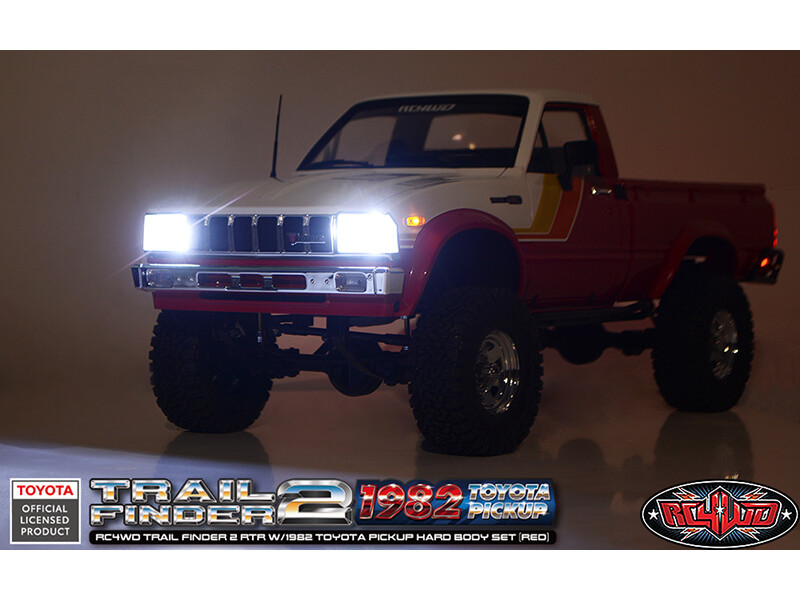 RC4WD Trail Finder 2 Toyota Pickup 1982 1/10 RTR - Rood