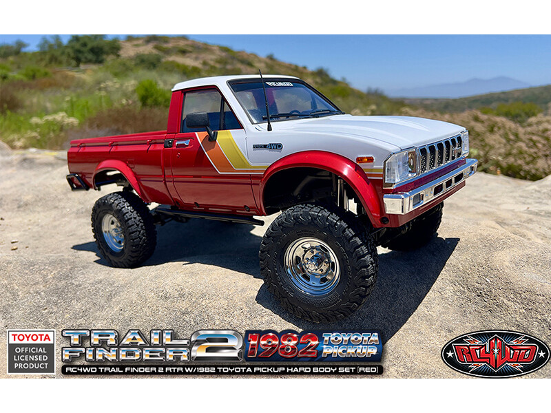 RC4WD Trail Finder 2 Toyota Pickup 1982 1/10 RTR - Rood