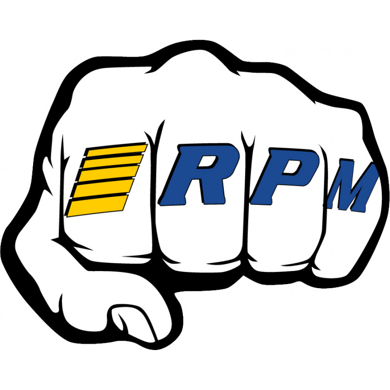 RPM Fist Logo Decal Sheets - RPM70020