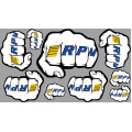 RPM Fist Logo Decal Sheets - RPM70020