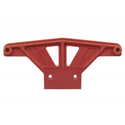 RPM Brede Voorbumper voor Stampede, Rustler & Bandit - Rood - RPM81169