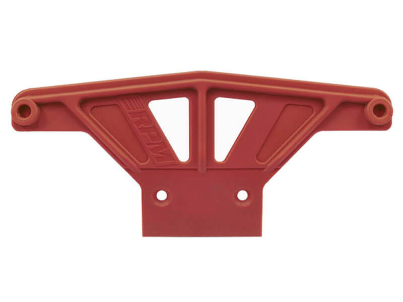 RPM Brede Voorbumper voor Stampede, Rustler & Bandit - Rood - RPM81169