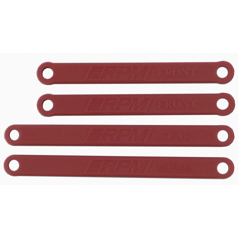 RPM Heavy Duty Camberlinks Rustler&Stampede 2WD Red - RPM81269