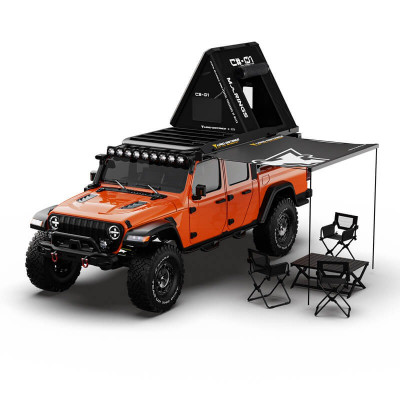 Rlaarlo JK07 Pro 1/7 Brushless Crawler with Camping Equipment - Orange