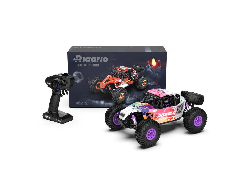 Rlaarlo AM-D12 1/12 Brushless Desert Buggy RTR - Paars