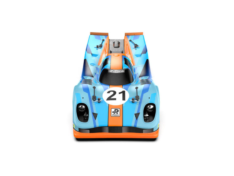 Rlaarlo AK-917 Carbon Editie 1/10 4WD Brushless Onroad Racer 100% RTR - Blauw