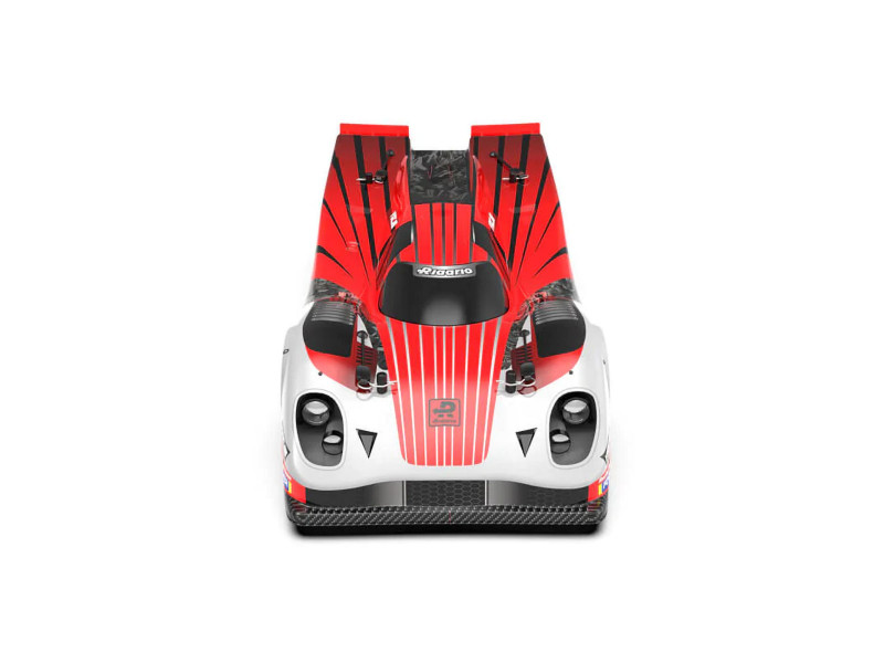 Rlaarlo AK-917 Carbon Editie 1/10 4WD Brushless Onroad Racer 100% RTR - Rood