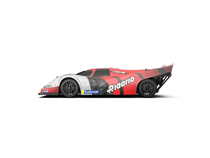 Rlaarlo AK-917 Aluminium Editie 1/10 4WD Brushed Onroad Racer 100% RTR - Rood