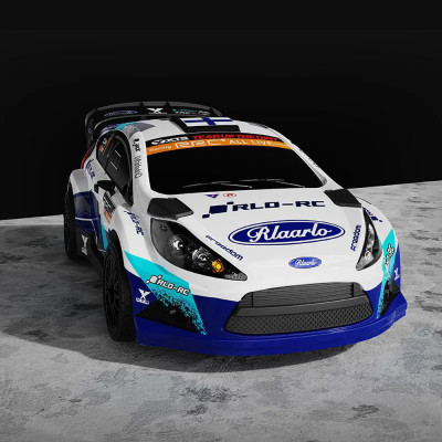 Rlaarlo XTS F10 Brushless 4WD Rally Car 1/10 RTR - Carbon Edition - Blue