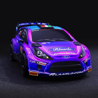 Rlaarlo XTS F10 Brushless 4WD Rally Car 1/10 RTR - Carbon Edition - Purple