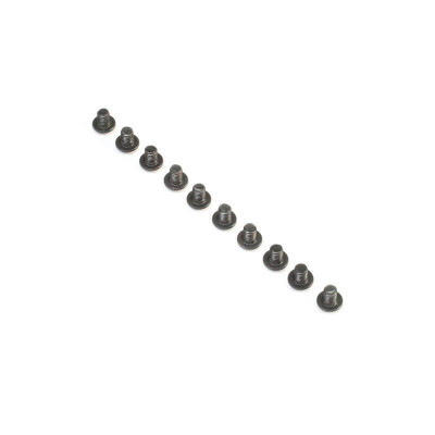Team Losi Racing M3 x 4mm Button Head Screws 10pcs - TLR235015